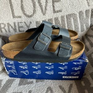 Birkenstock Arizona blue soft bed regular fit unisex Size 43